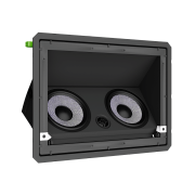 Caixa Acústica de Embutir Loud Audio Linha HT Retangular LHT 100 BL