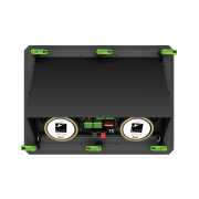 Caixa Acústica de Embutir Loud Audio Linha HT Retangular LHT 100 BL