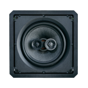 Caixa Acústica de Embutir Loud Audio linha Som Ambiente Quadrada CSK6 120BL Estéreo