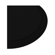 Caixa Acústica de Embutir Loud Audio Linha Som Ambiente Redonda RCS 100 
