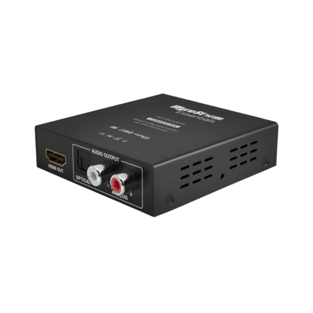 Extrator de áudio HDMI WyreStorm HDMI Audio Exractor with Passthrough | HDMI to S/PDIF or RCA | 4K60