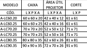 Lift para Projetor Projetelas DIAMOND