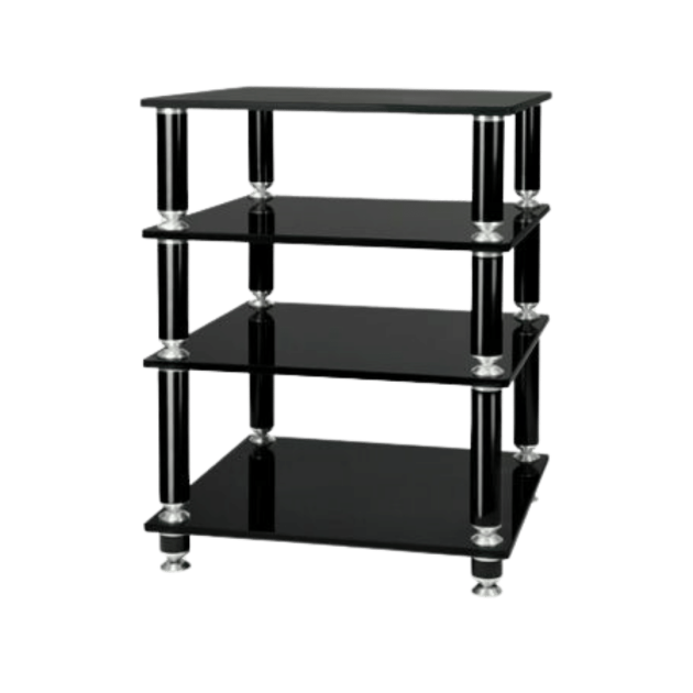 Rack para Equipamentos de Áudio Norstone Stäbbl HiFi Black